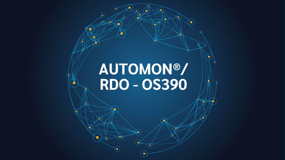 product name on an abstract blue and yellow background