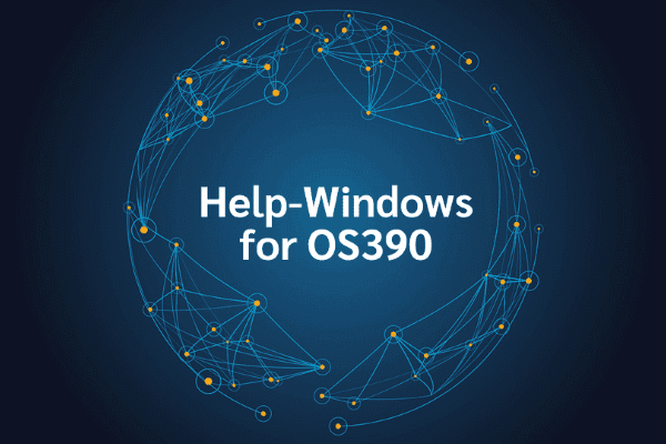 product name on an abstract blue and yellow background