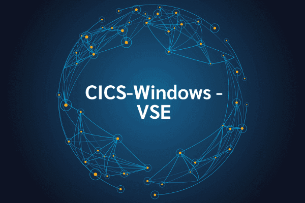 product name on an abstract blue and yellow background