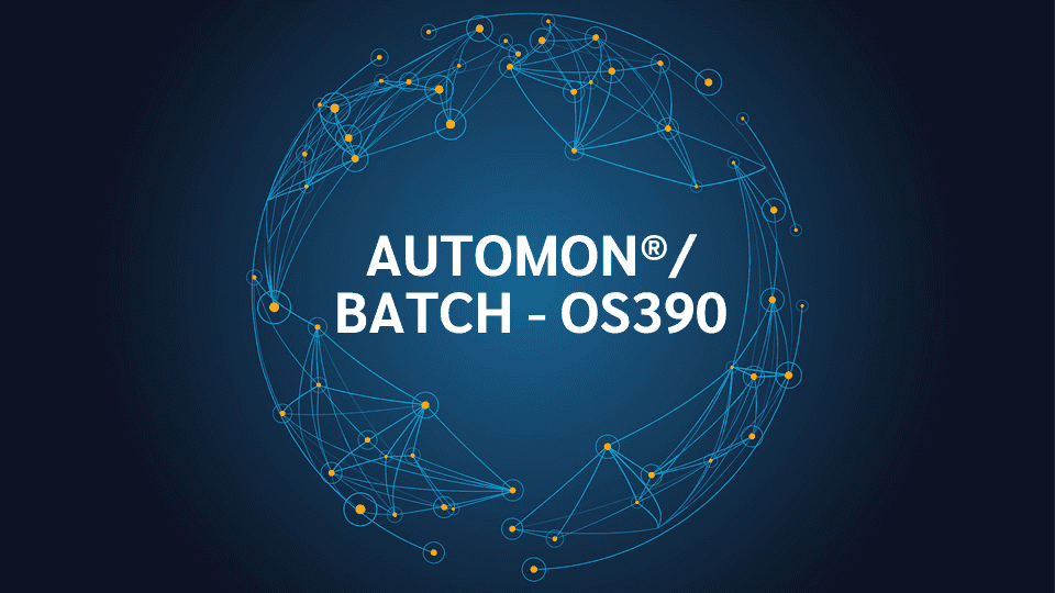 product name on an abstract blue and yellow background